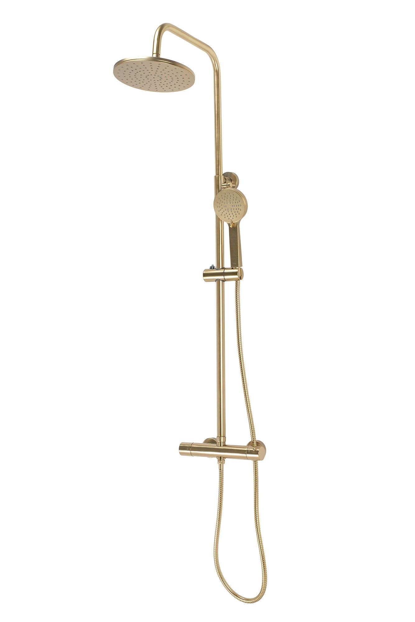 Duschgarnitur mit Thermostat Rea PAROT BRUSHED GOLD 5
