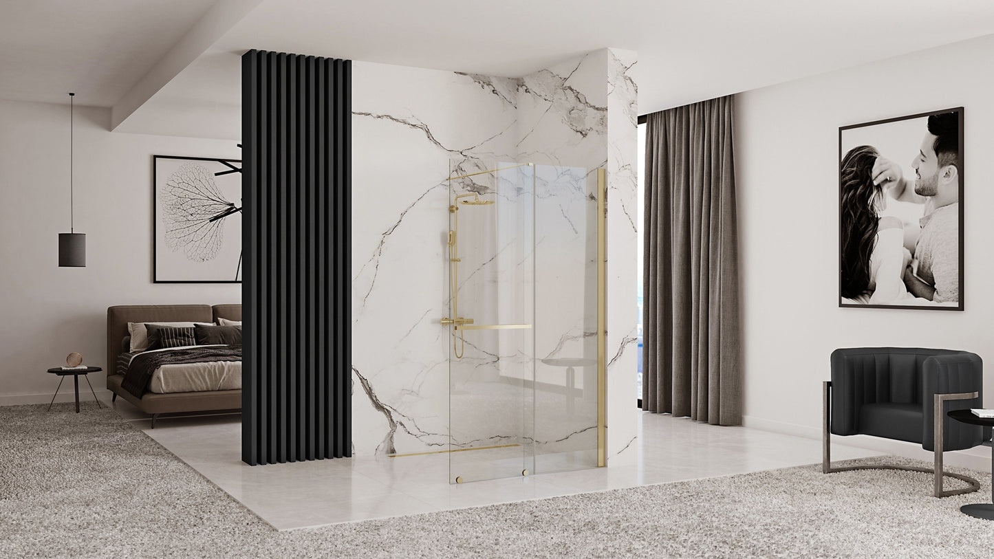 Duschwand Rea Cortis GOLD 120 4