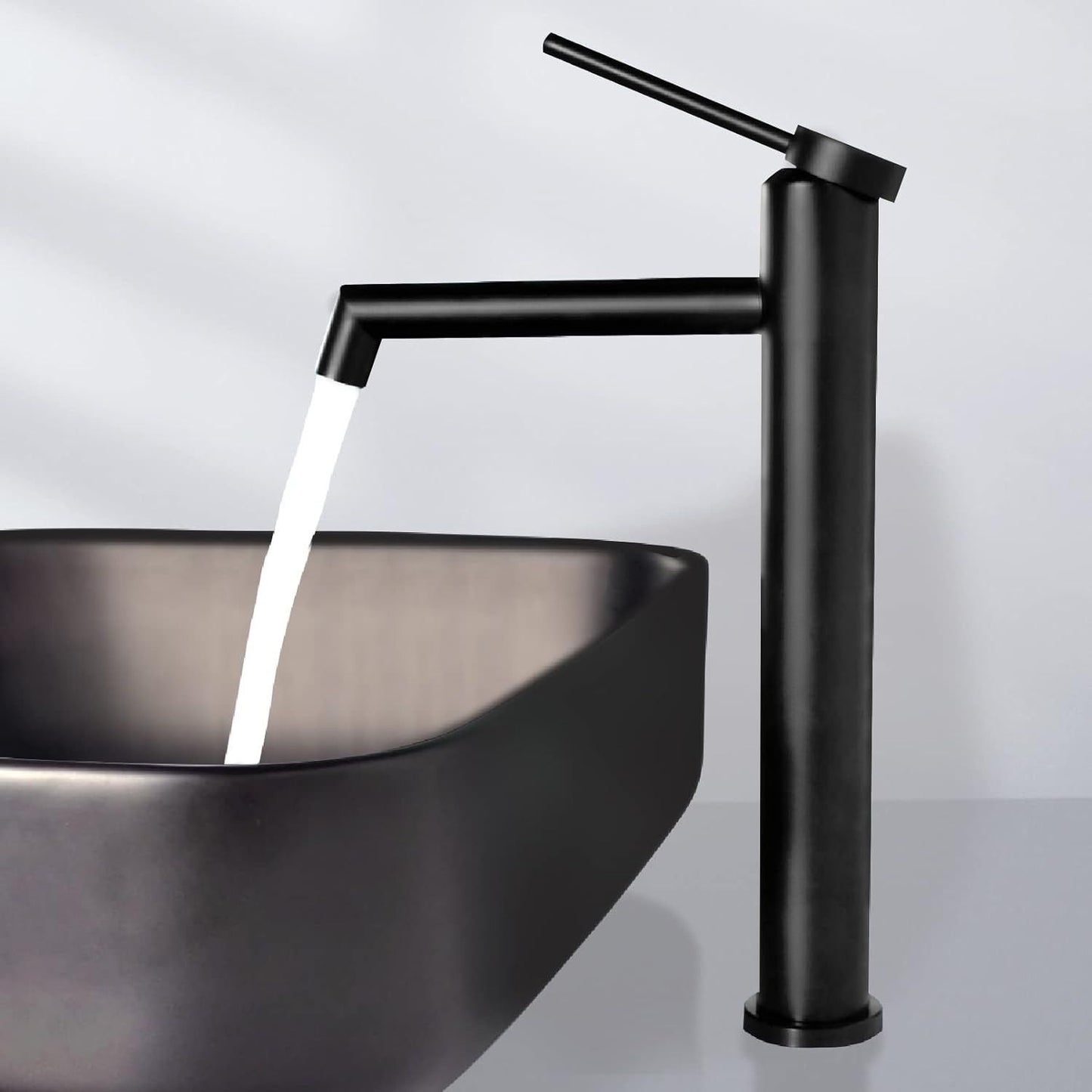 Waschbeckenarmatur Rea Foss BLACK Matt High 2
