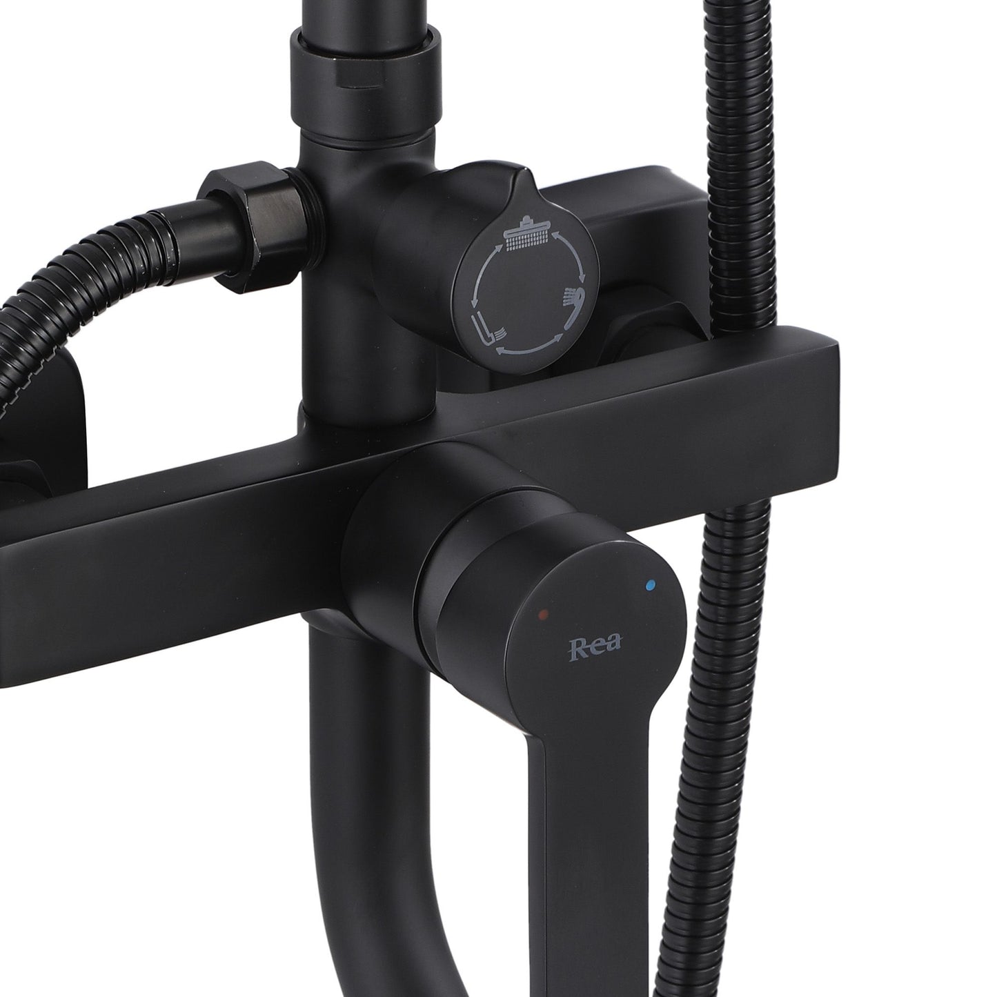 Duschgarnitur REA ARGUS BLACK MATT 5
