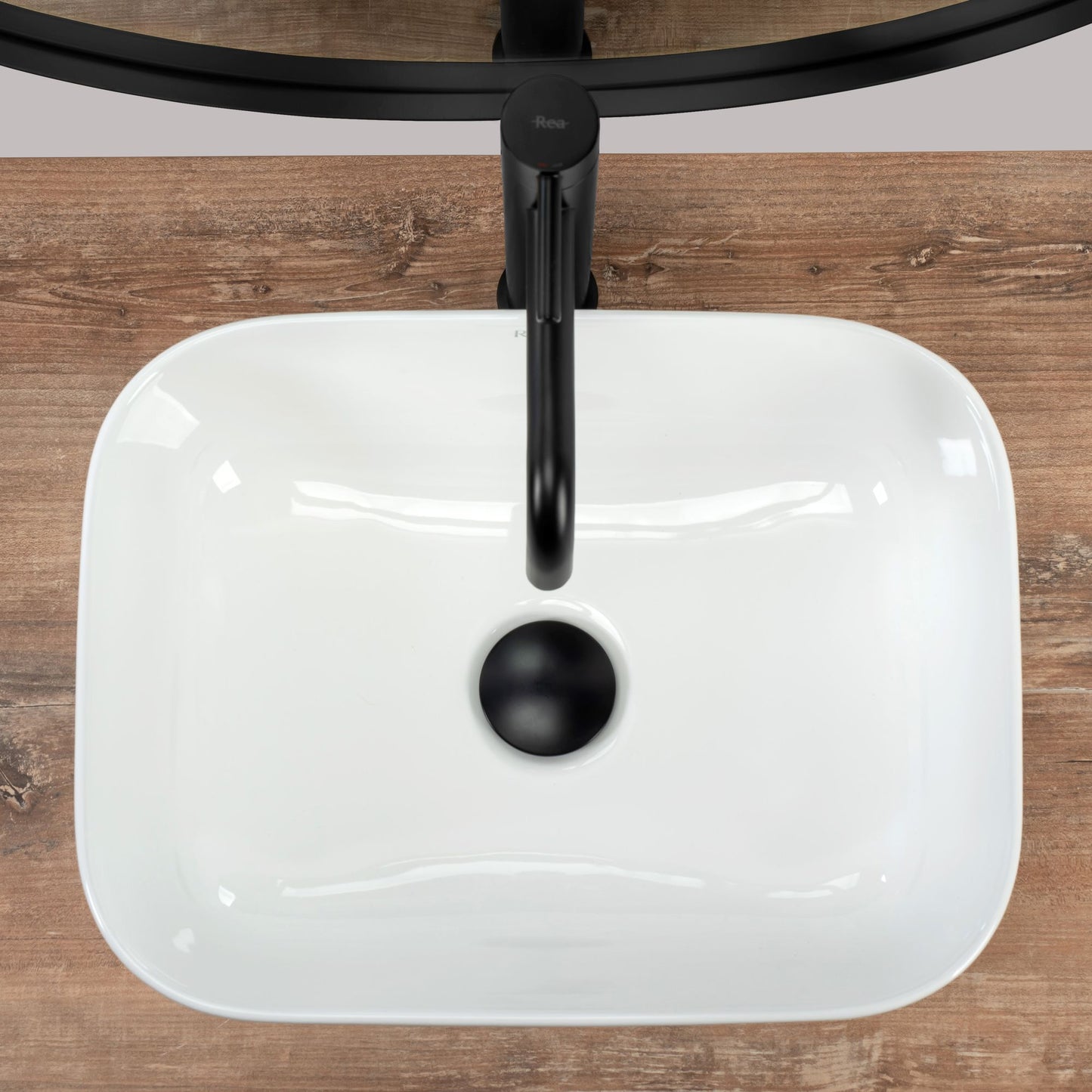 Aufsatzwaschbecken Rea Demi Mini White 3
