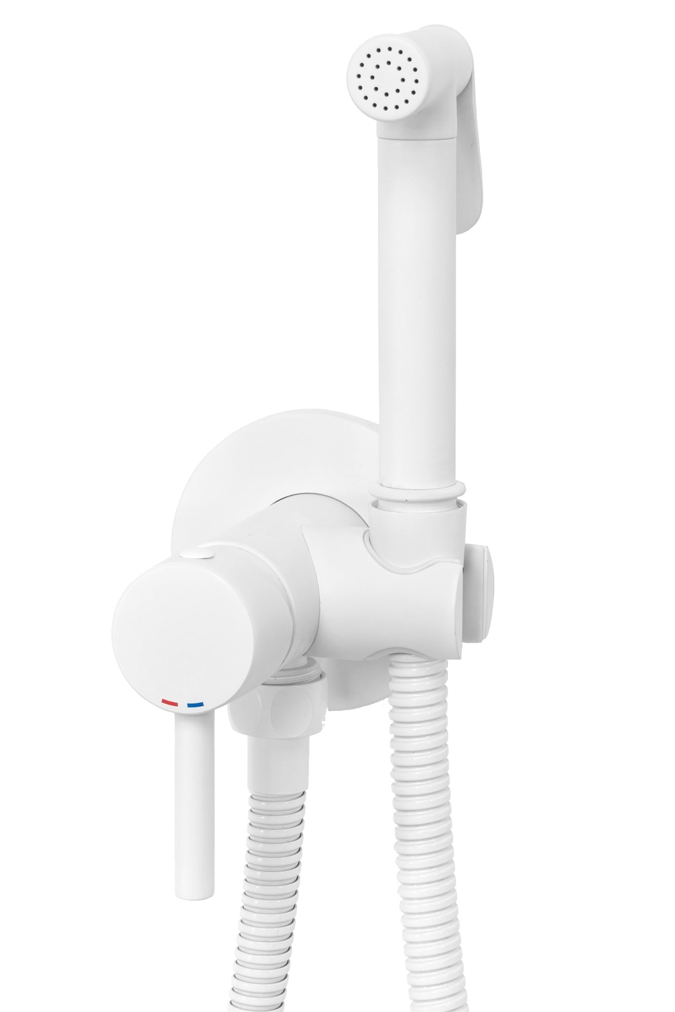 Bidetarmatur Lungo Loop White 3