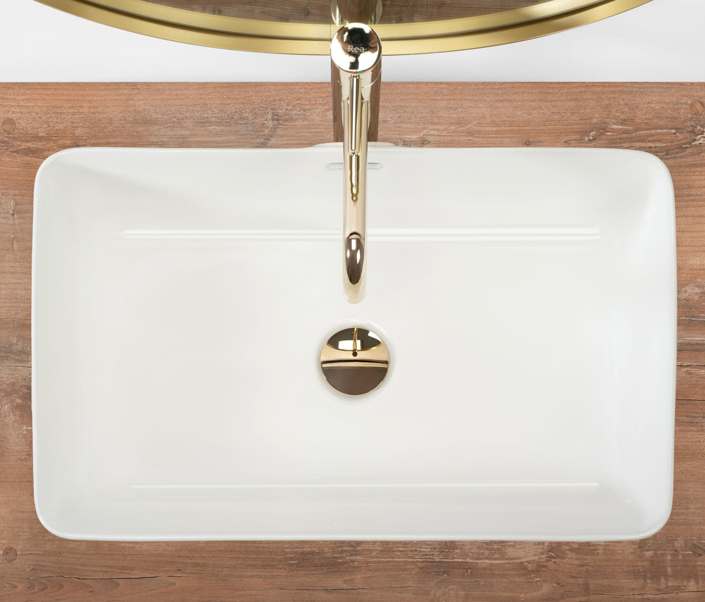 Aufsatzwaschbecken Rea Berta 55 White 5