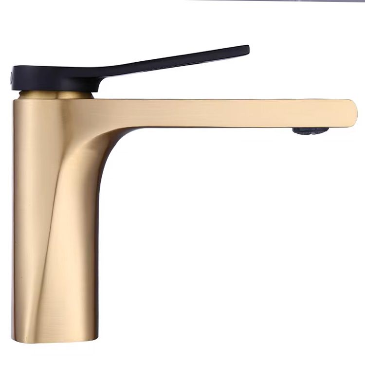 Waschbeckenarmatur REA Soul Gold mat black low 4