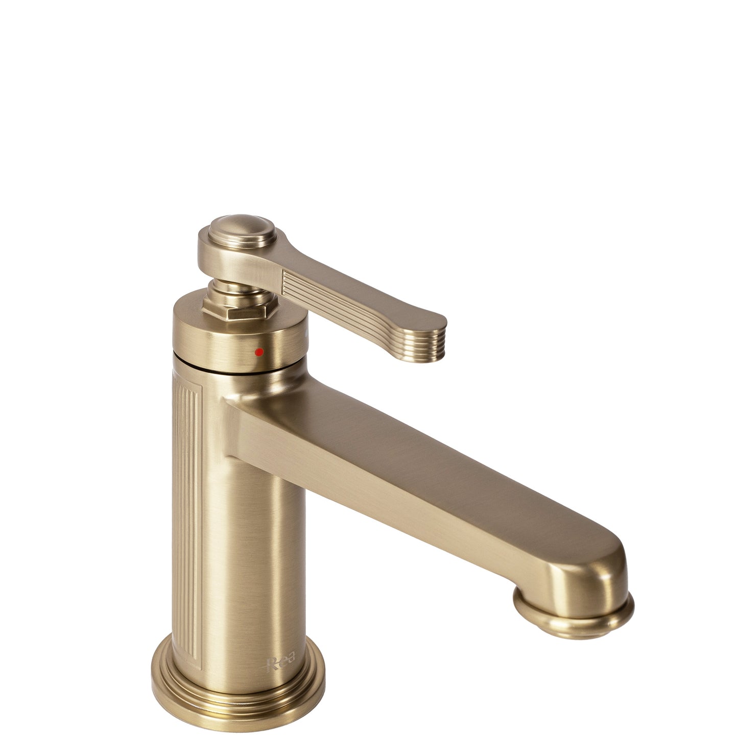 Waschbeckenarmatur Rea Monaco Gold Brush Low 1