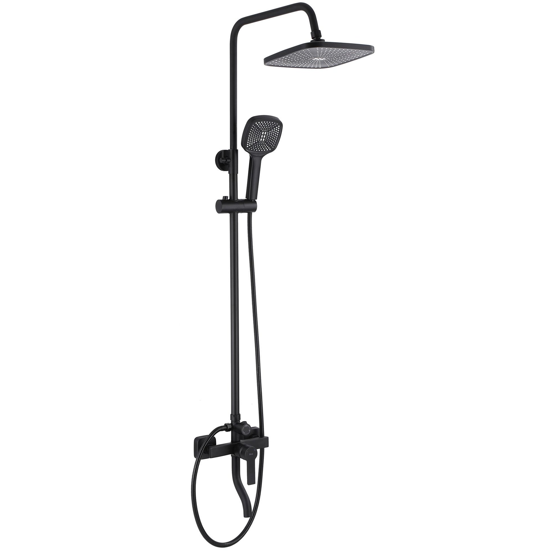 Duschgarnitur REA ARGUS BLACK MATT  4
