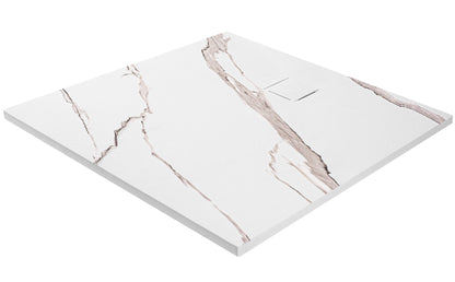 Duschtasse Magnum CARRARA WHITE 90x90  4