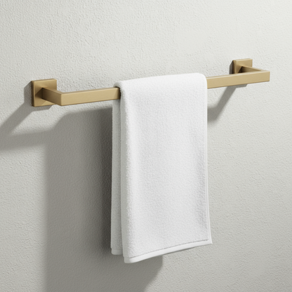 Badezimmer-accessoire-set Rio Brush Gold 4-teilig  4