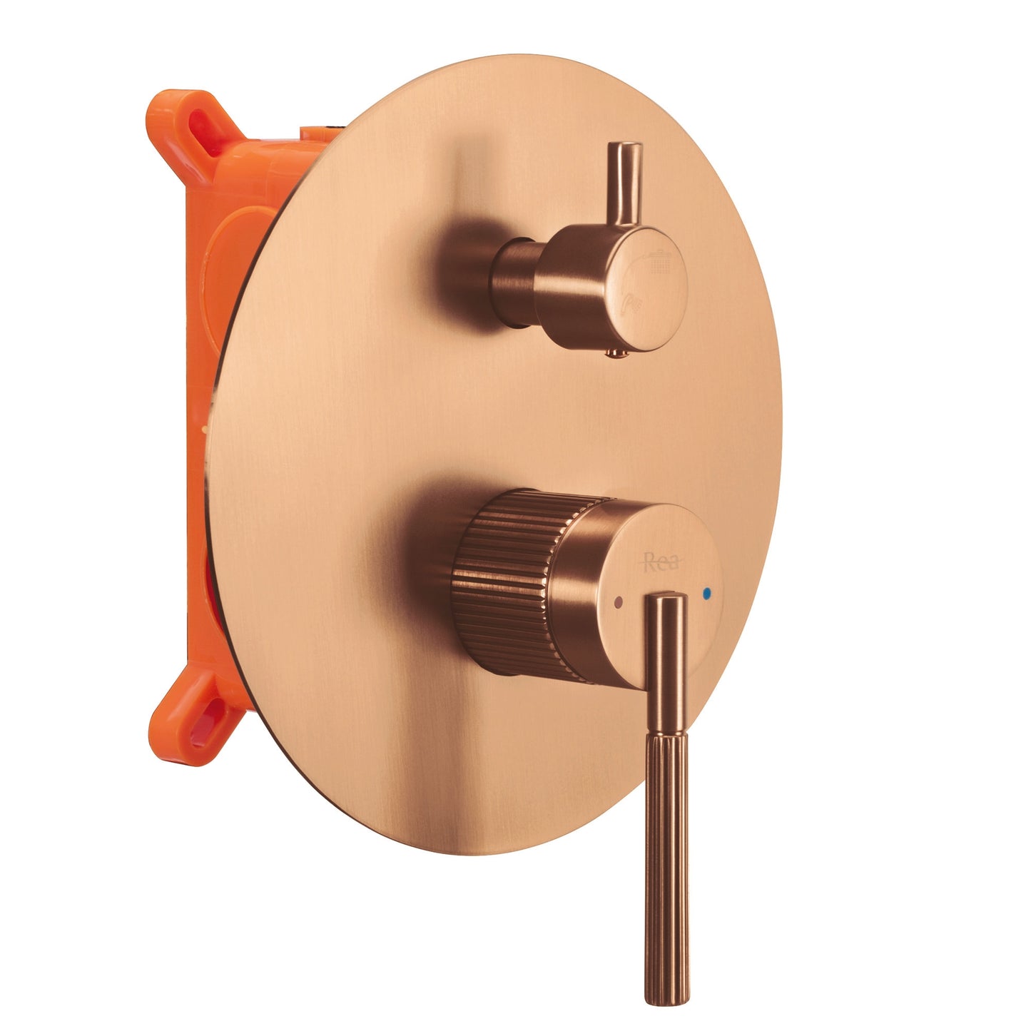 Unterputz Duschset Rea Argon Brush Copper + Box  2