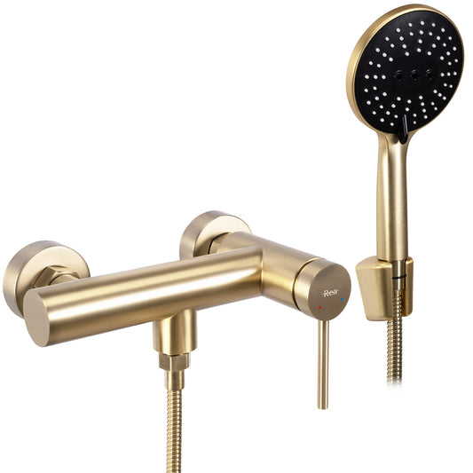 Duscharmatur REA FOSS Brush Gold  1