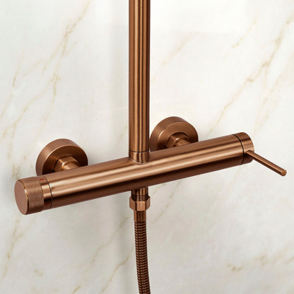 Duschgarnitur Rea Foss Clif Brush Copper  2