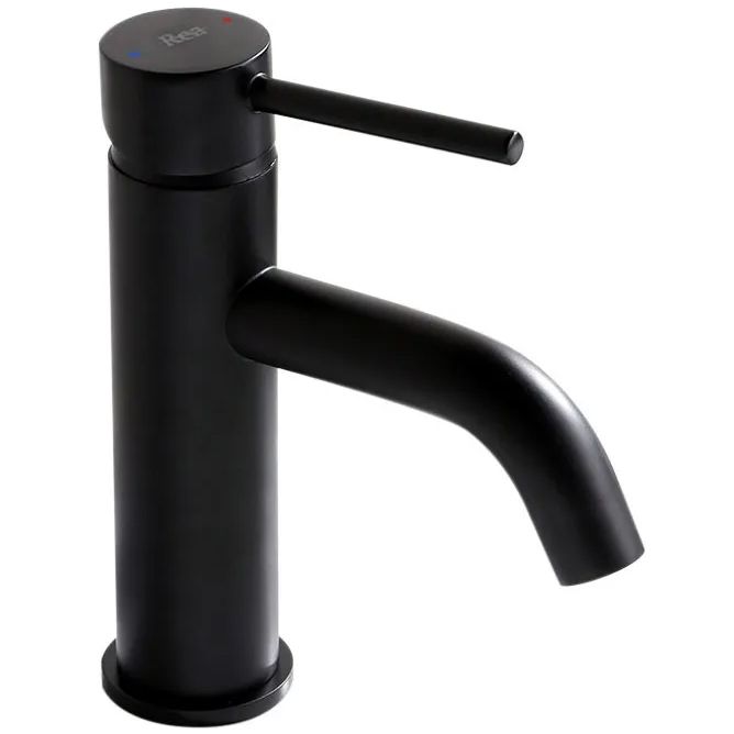 Waschbeckenarmatur Rea Lungo black low  3