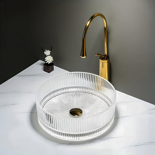 Aufsatzwaschbecken Rea Ingrid 36 Transparent  1