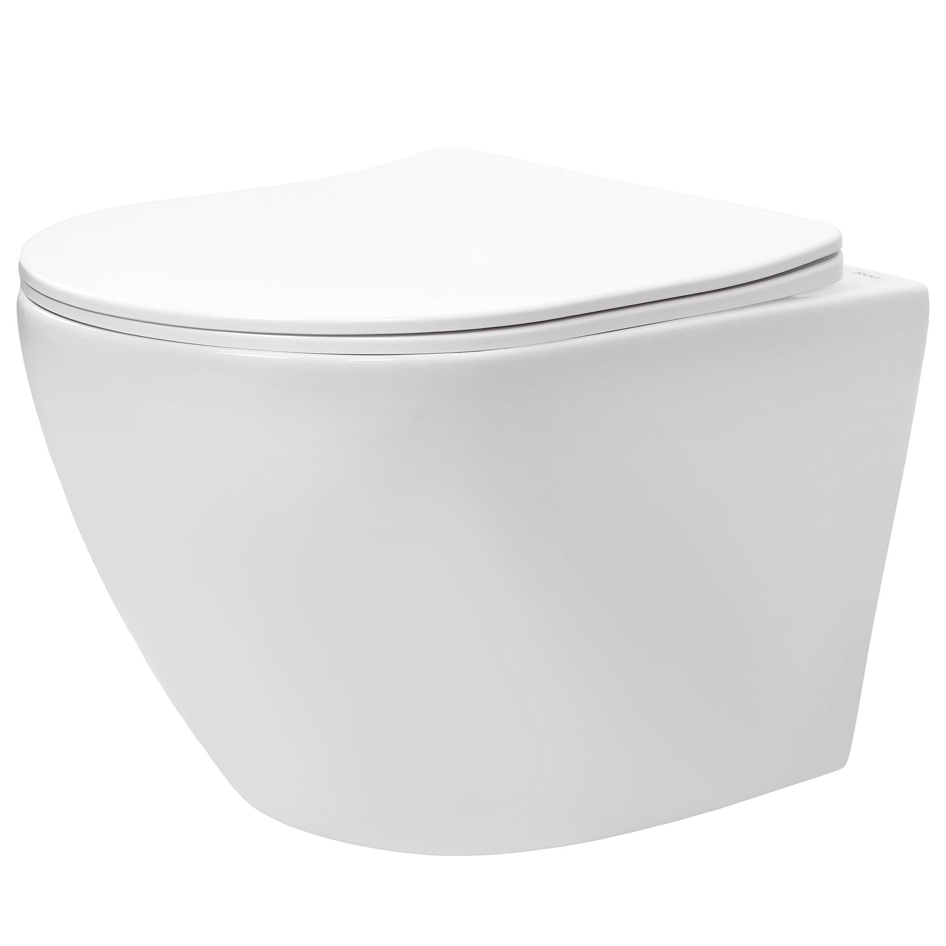 wandhängendes WC REA Carlo Lux Rimless mit Bidetfunktion  11