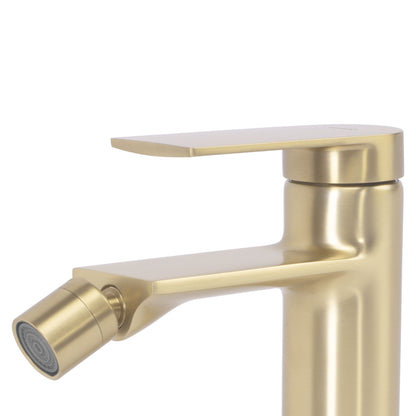 Bidetarmatur Rea Storm Brush Gold  3
