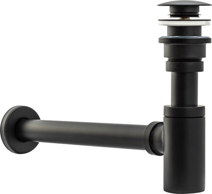 Waschbecken-Siphon Klik-Klak Universal Rea Schwarz Old Black 2