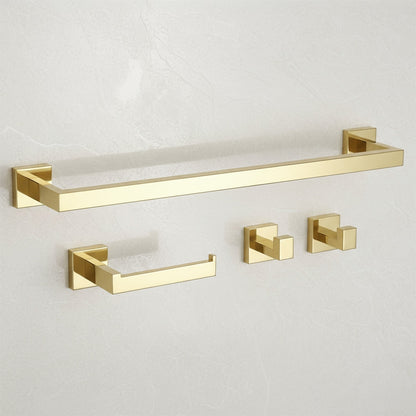Badezimmer-accessoire-set Rio Gold 4-teilig  1