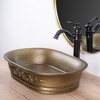 Aufsatzwaschbecken REA WILMA RUSTIC  3
