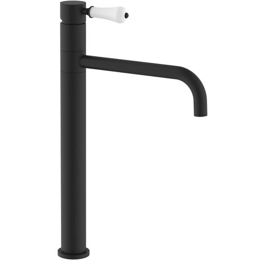 Waschbeckenarmatur Rea Serra BLACK Matt High  1