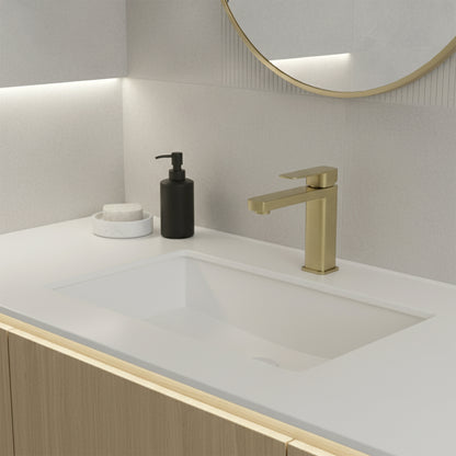 Waschbeckenarmatur Rea Arlo Brush Gold  4