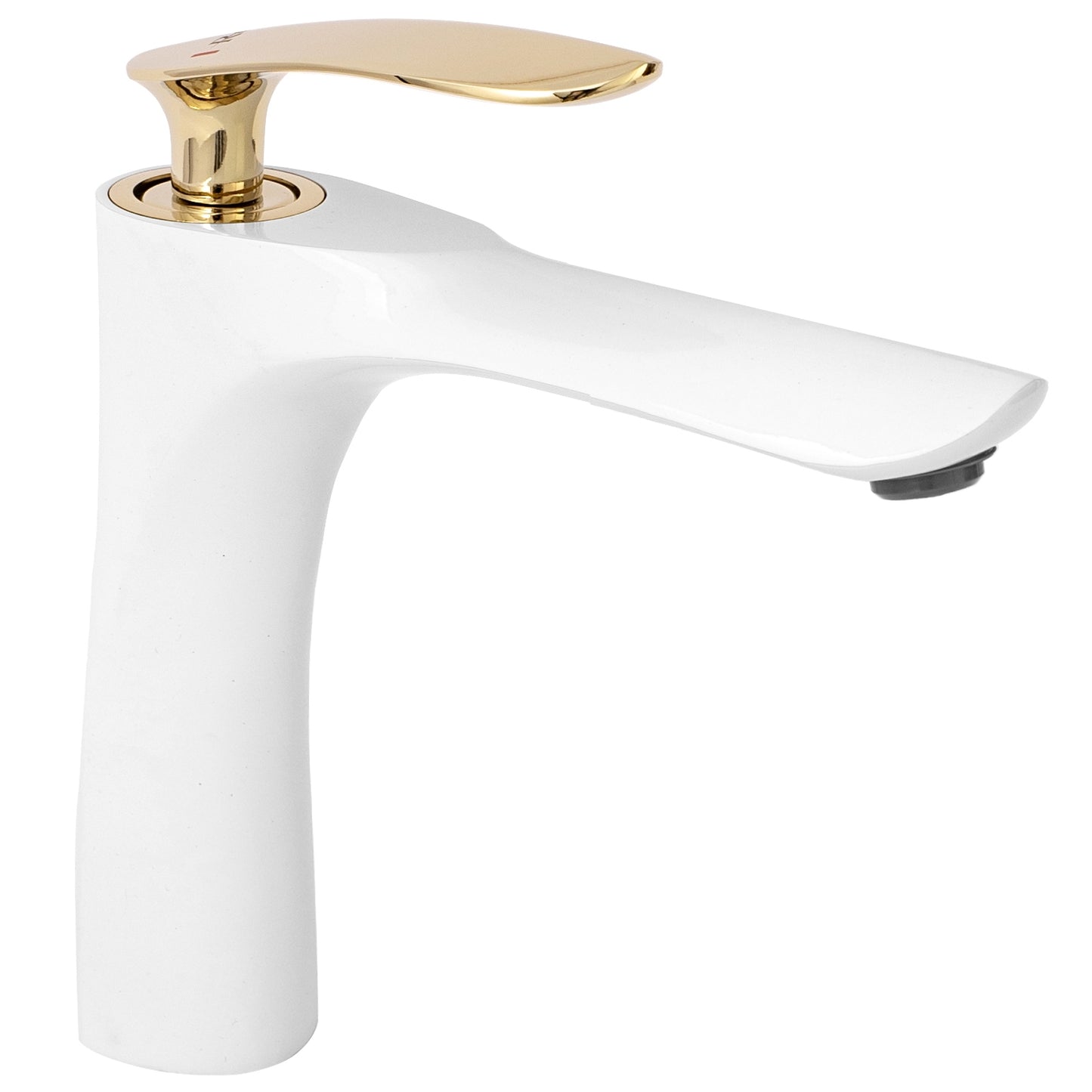 Waschbeckenarmatur Rea Orbit White Gold Low  3
