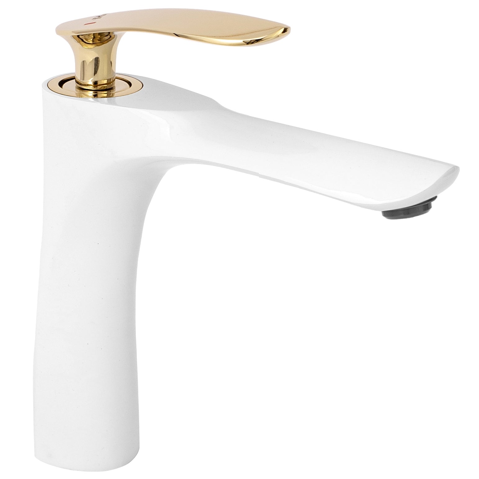 Waschbeckenarmatur Rea Orbit White Gold Low  3