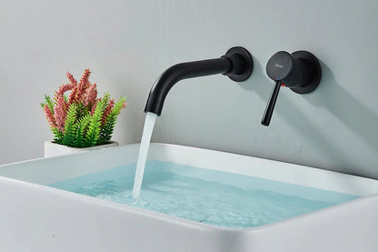 Unterputz Armatur Rea Lungo LONG black matt+Ibox  2