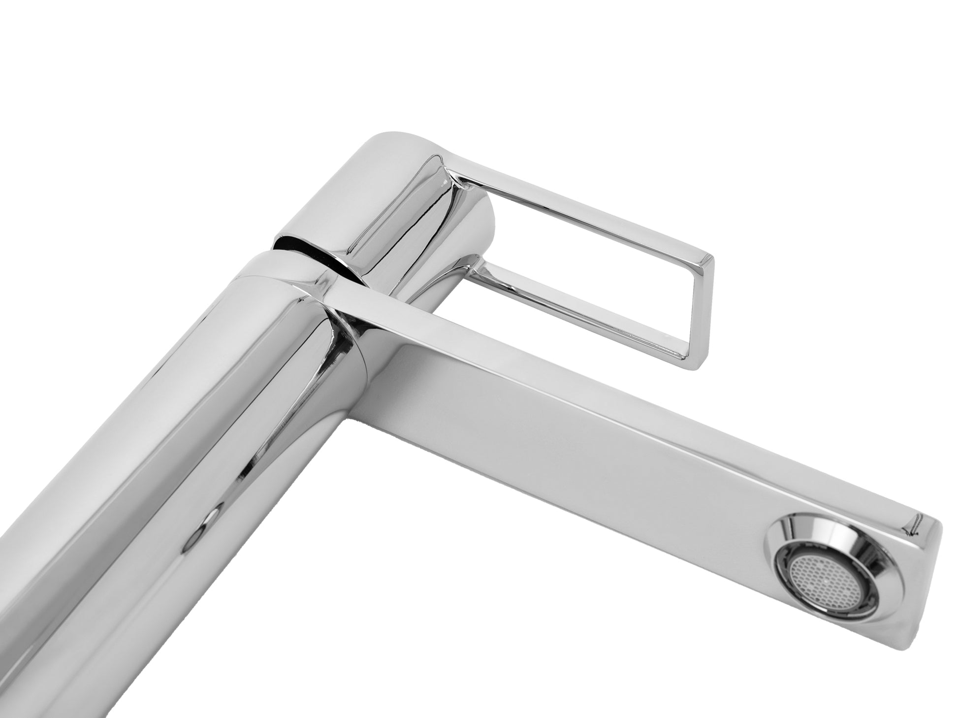 Waschbeckenarmatur Rea Flip Chrom High  5