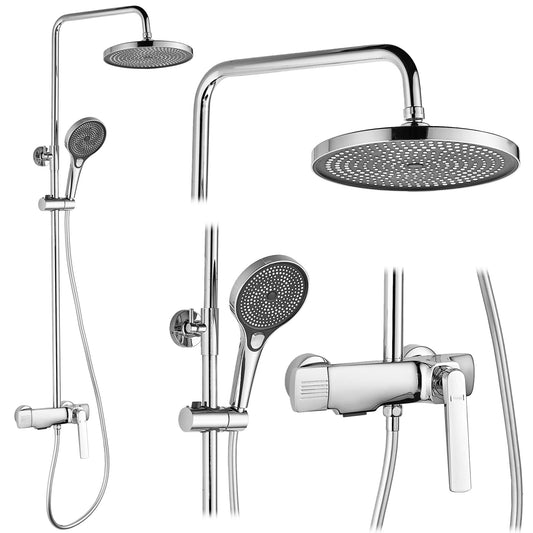 Duschgarnitur REA REBEL CHROME  1