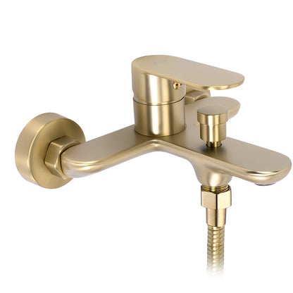 Wannenarmatur Rea Drop Brush Gold  4