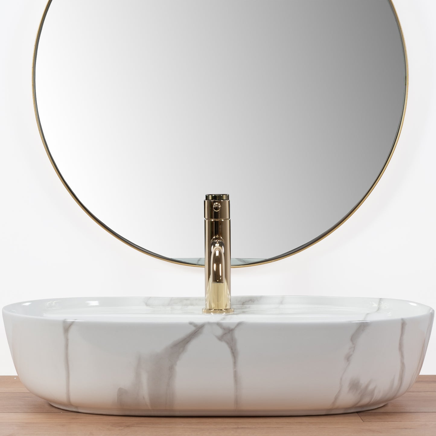 Aufsatzwaschbecken REA Aura 61 Marmo Shiny  5