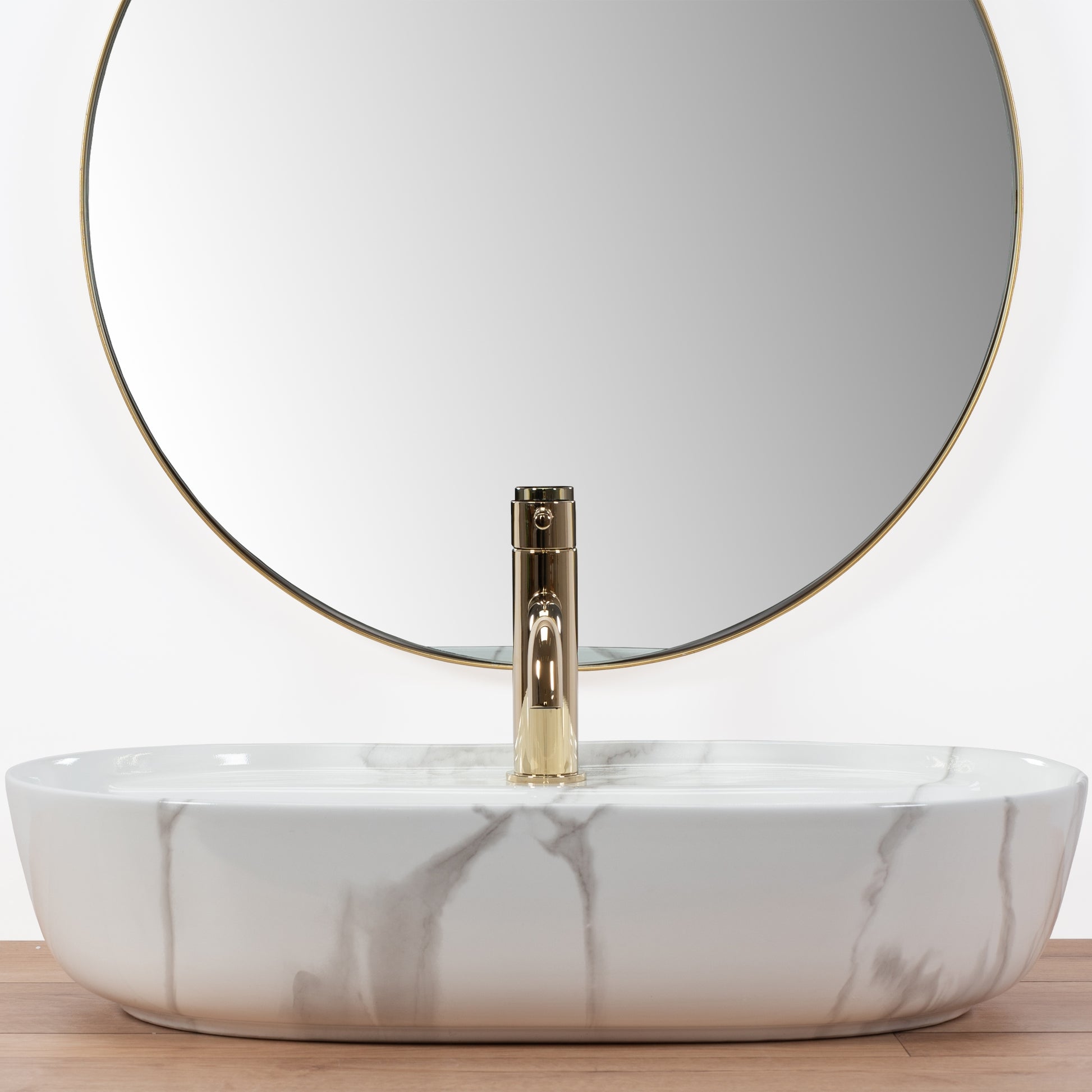 Aufsatzwaschbecken REA Aura 61 Marmo Shiny  5