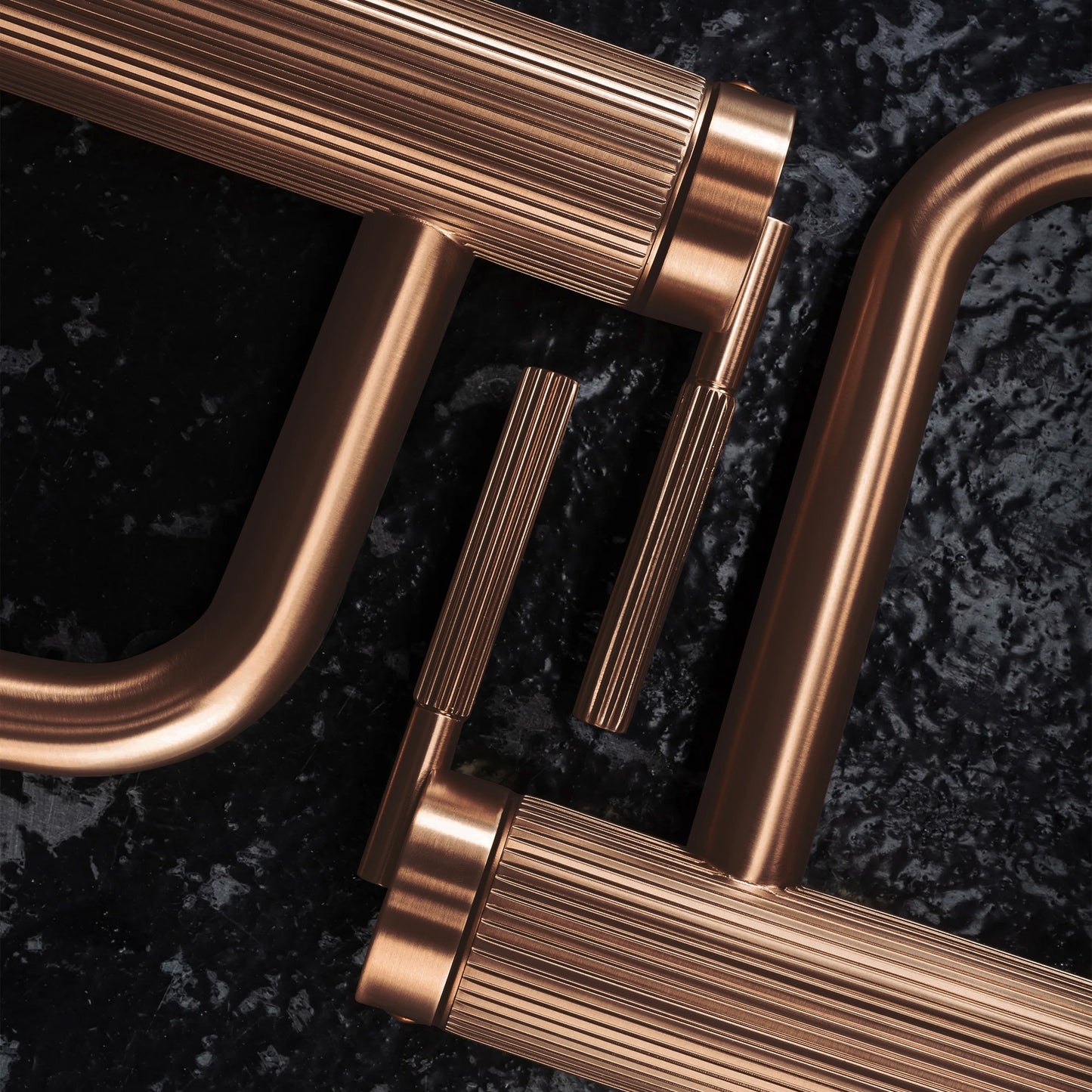 Waschbeckenarmatur Rea Argon Brush Copper High  2