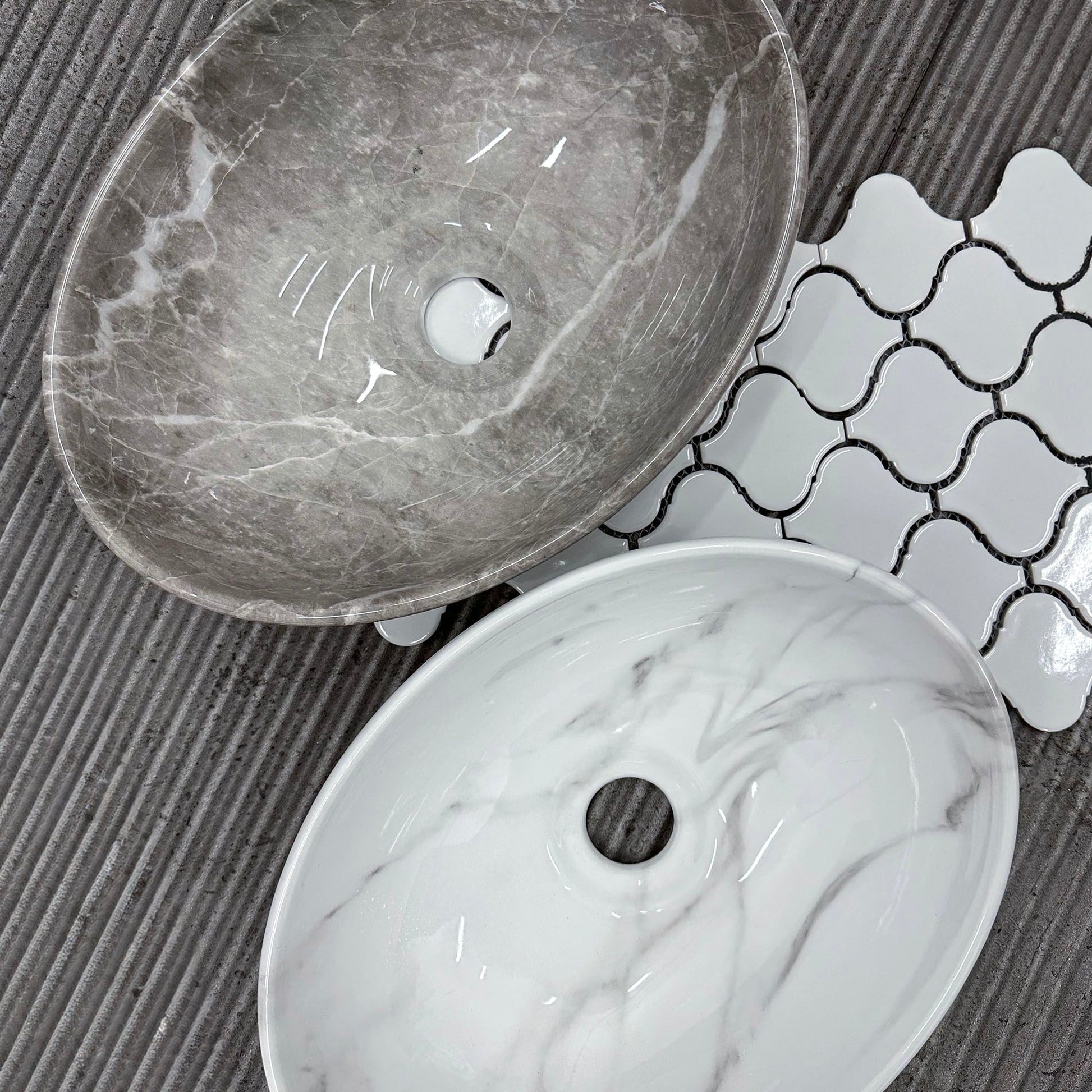 Aufsatzwaschbecken Rea Sofia Mini Grigio  5