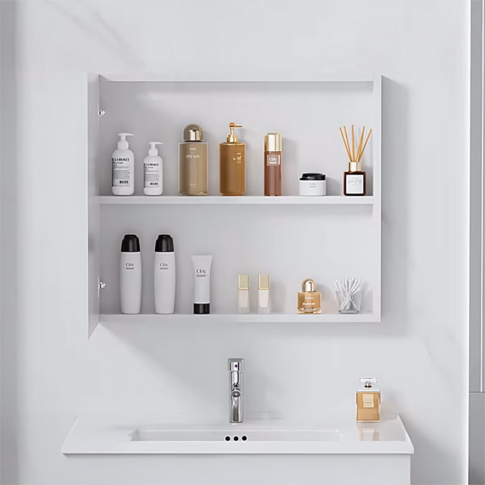 Badezimmermöbel-set Mit Waschbecken Astor 60cm White  4