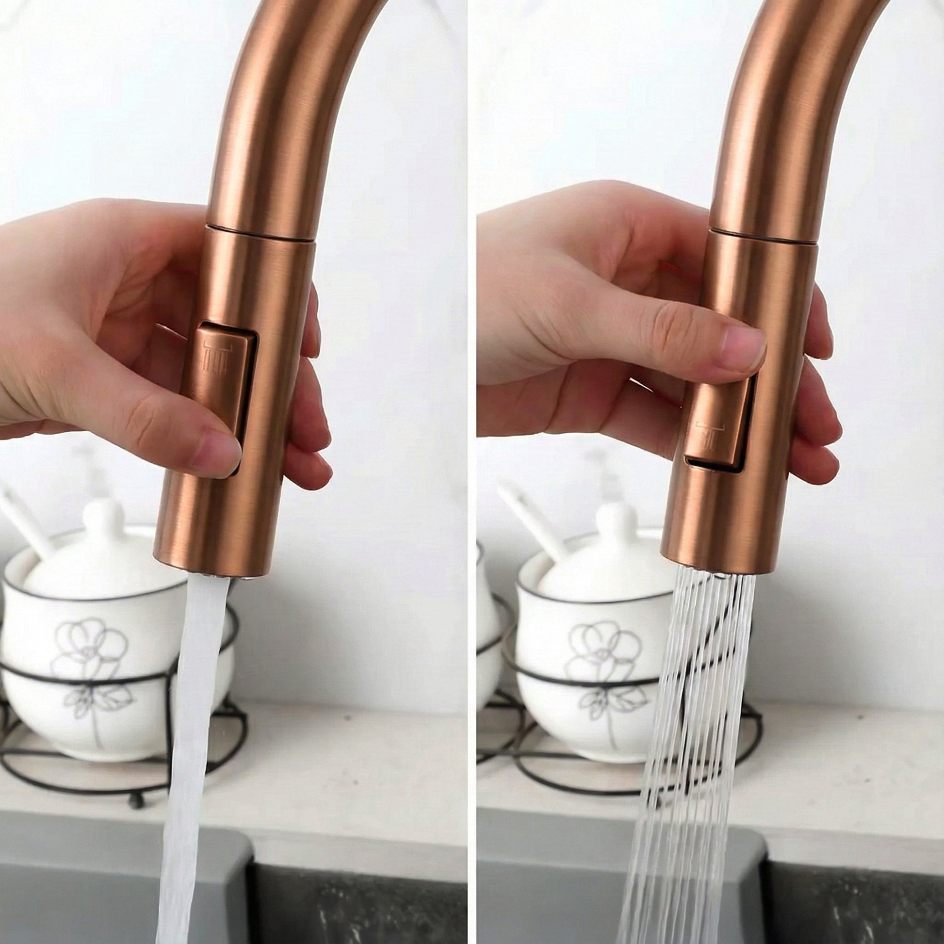 Küchearmatur Rea Eco Fresh Brush Copper  3