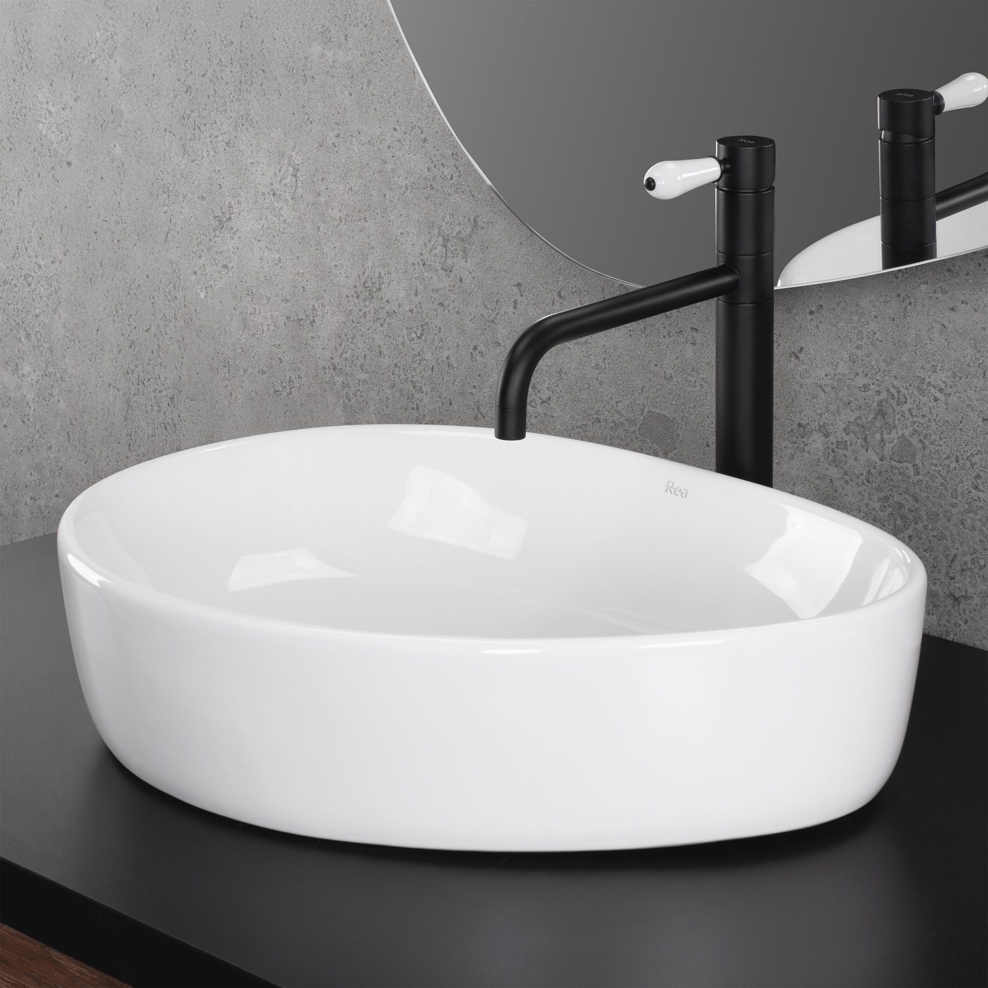 Aufsatzwaschbecken REA VANILA  3