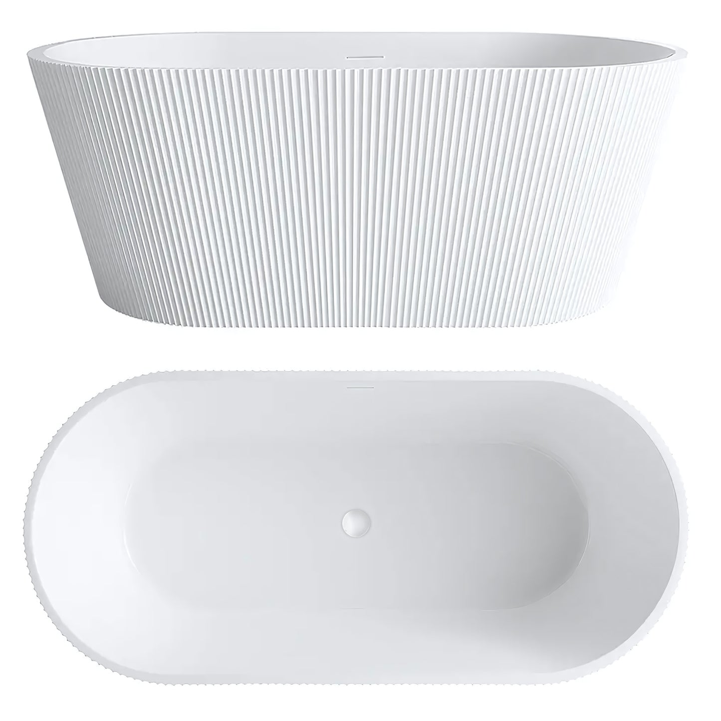 Freistehende Acrylbadewanne Ofelia 170  10