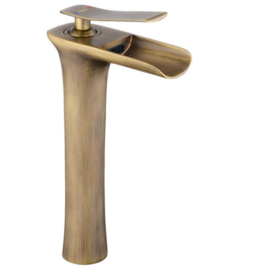 Waschbeckenarmatur Rea Laguna antique Brush Gold high  1