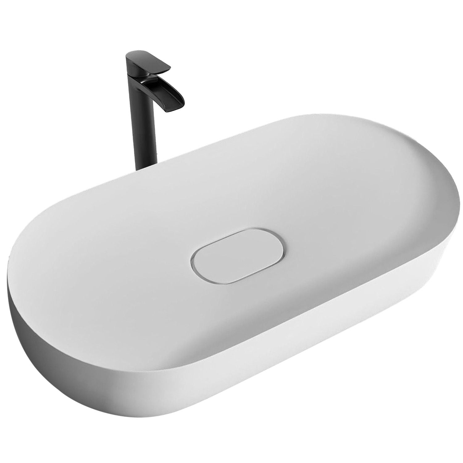 Waschbecken Konglomerat IRIS 71 CM White 8