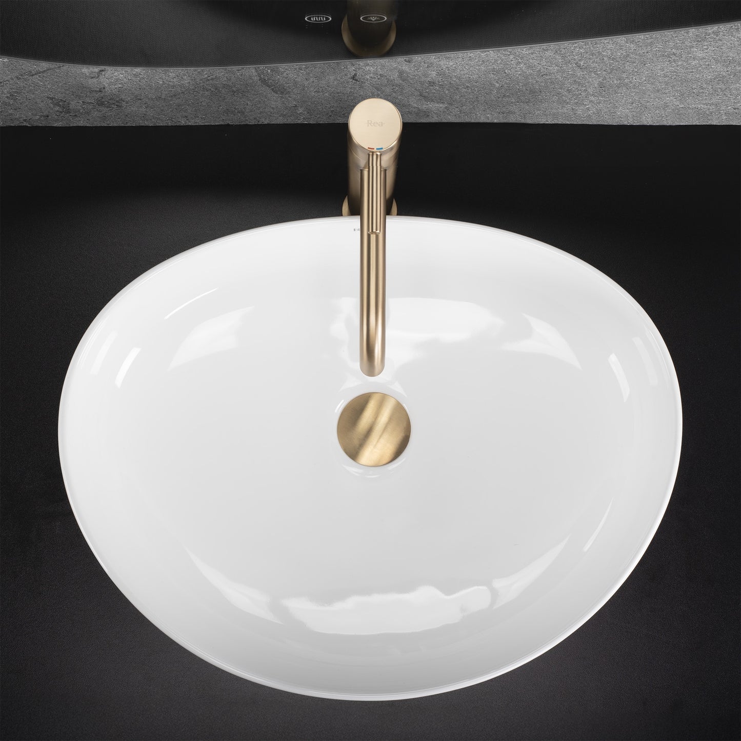 Aufsatzwaschbecken Rea Sabina 50  4