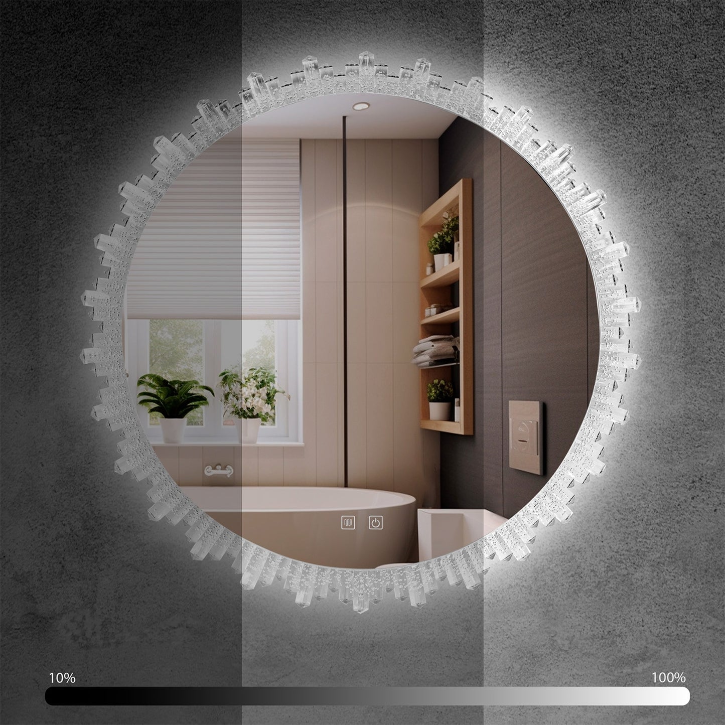 Spiegel LED 80cm X013  4