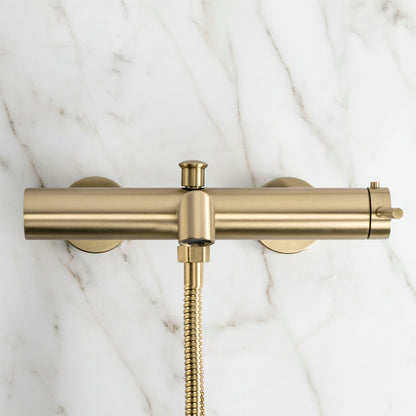 Wannenarmatur Rea Foss Gold Brush  3