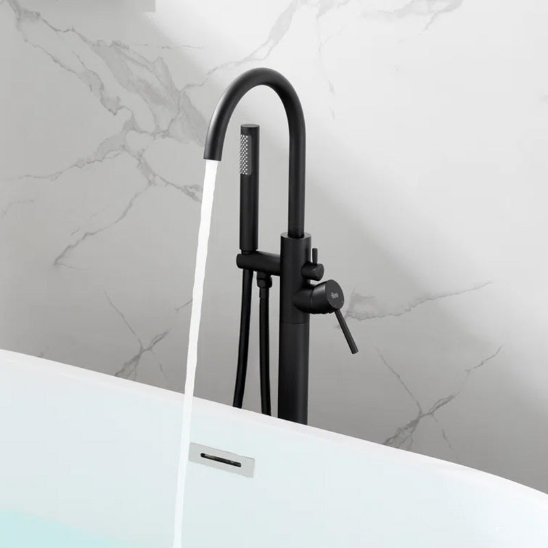 Frei stehende Armatur Rea Lungo Black  5