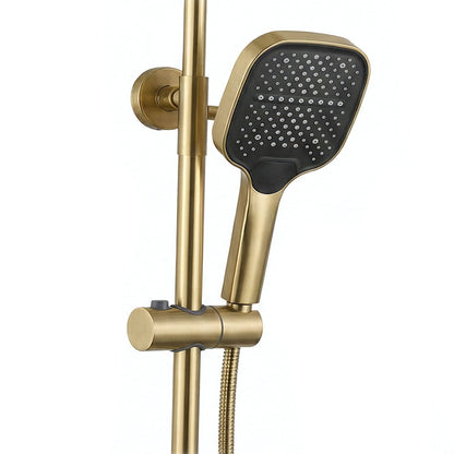 Duschgarnitur Rea Arlo Brush Gold  4
