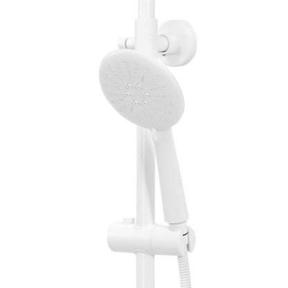 Thermostat Duschset Lungo White Matt Matt 3