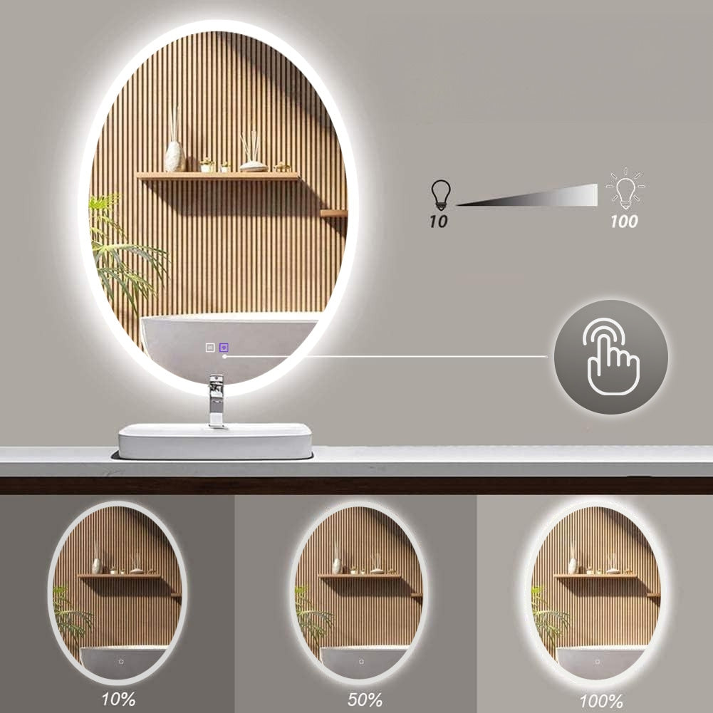 Spiegel LED 60x80cm WWA  4