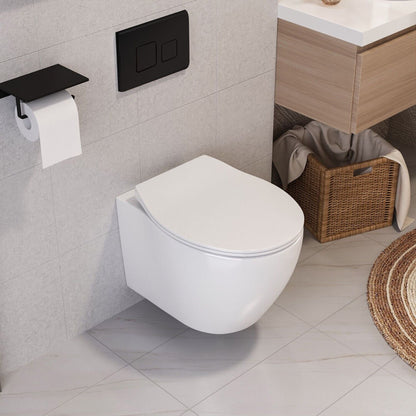 Spülknopf F Black Matt für WC 5