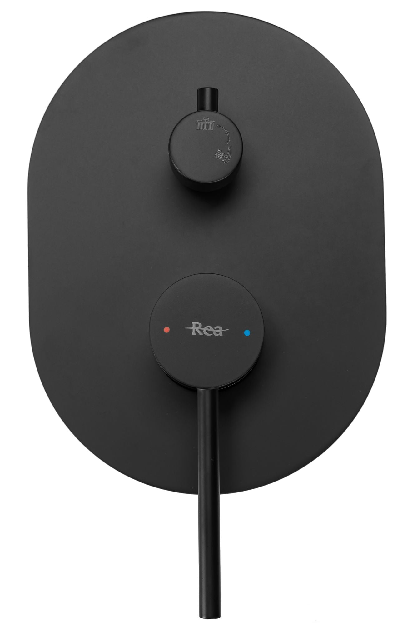 Duschset REA OVAL Black BOX  8