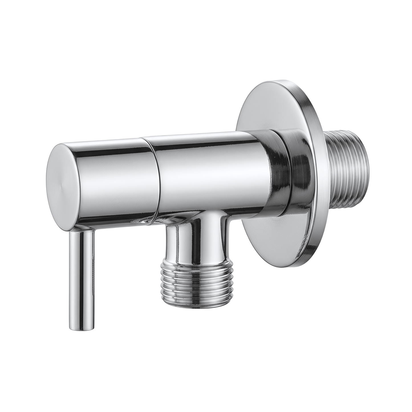 Eckventil 1/2" x 3/8" Chrome  4